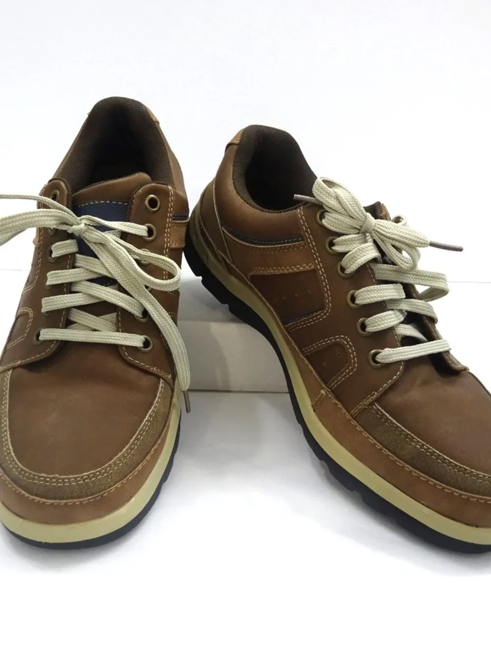 Deer Stags Shae Brown Casual Comfort Shoes - Men's Size 8W